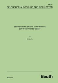 Vorderes Coverbild Sedimentationsverhalten und Robustheit Selbstverdichtender Betone - Buch mit E-Book