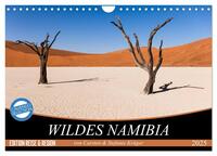 Vorderes Coverbild Wildes Namibia (Wandkalender 2025 DIN A4 quer), CALVENDO Monatskalender
