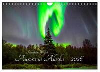 Aurora in Alaska (Wandkalender 2026 DIN A4 quer), CALVENDO Monatskalender