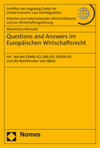 Questions and Answers im Europäischen Wirtschaftsrecht