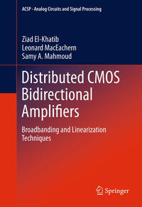 Vorderes Coverbild Distributed CMOS Bidirectional Amplifiers