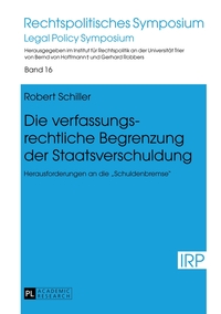 Vorderes Coverbild Die verfassungsrechtliche Begrenzung der Staatsverschuldung