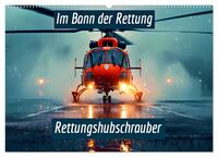 Im Bann der Rettung - Rettungshubschrauber (Wandkalender 2026 DIN A2 quer), CALVENDO Monatskalender