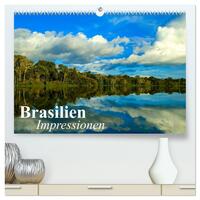 Brasilien. Impressionen (hochwertiger Premium Wandkalender 2026 DIN A2 quer), Kunstdruck in Hochglanz