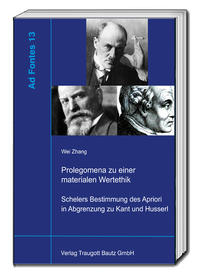 Prolegomena zu einer materiellen Wertethik