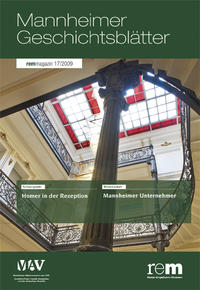 Mannheimer Geschichtsblätter. rem-Magazin 17/2009