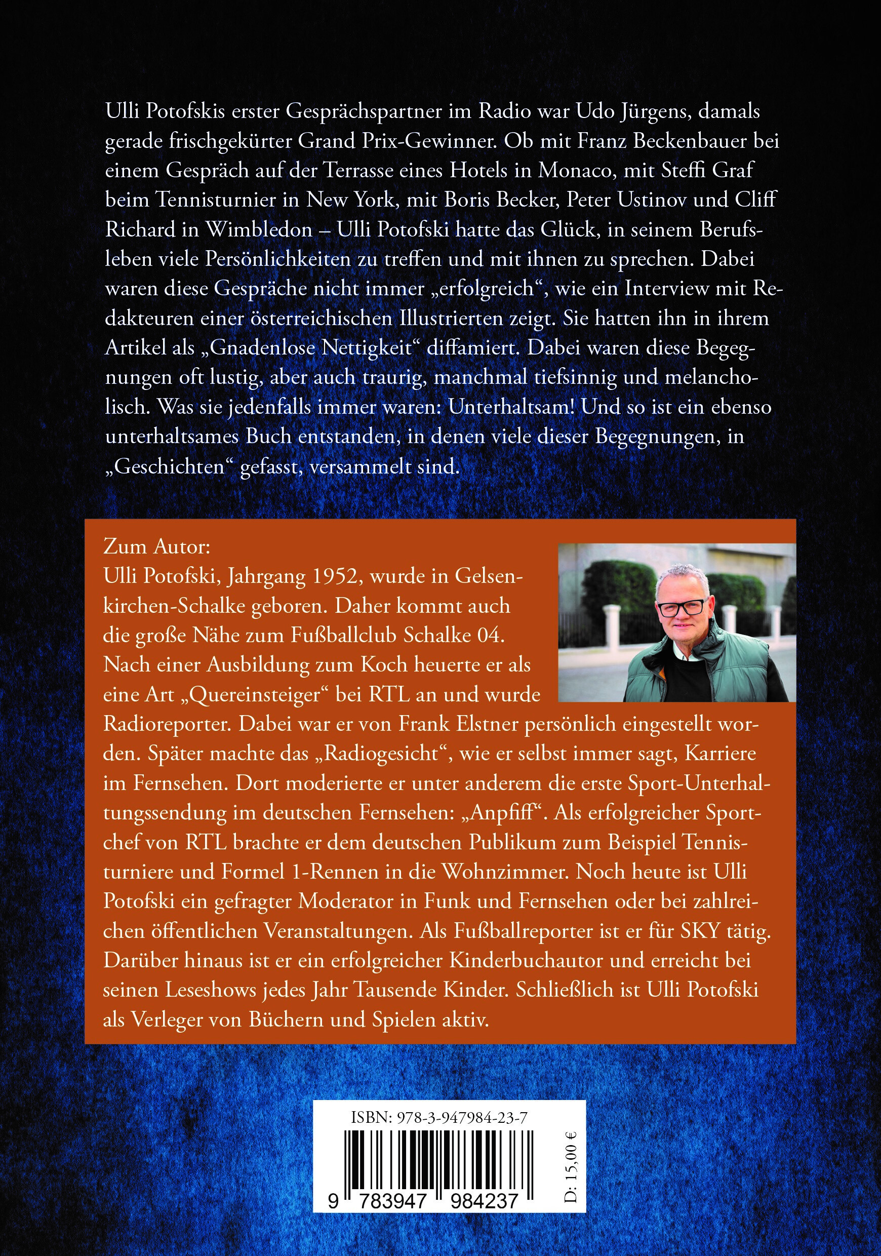 Rückseitencover Wie ich (fast) zum Welt-Star wurde...