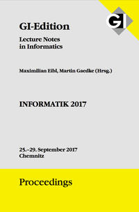 GI Edition Proceedings Band 275 INFORMATIK 2017