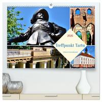 Treffpunkt Tartu - Estlands Universitätsstadt (hochwertiger Premium Wandkalender 2026 DIN A2 quer), Kunstdruck in Hochglanz