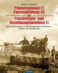 Vorderes Coverbild Panzerregiment 11, Panzerabteilung 65 und Panzerersatz- und Auslbildungsabteilung 11