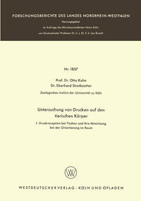 Untersuchungen von Drucken auf den tierischen Körper