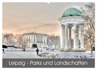 Leipzig - Parks und Landschaften (Wandkalender 2026 DIN A2 quer), CALVENDO Monatskalender