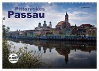 Pittoreskes Passau (Wandkalender 2026 DIN A2 quer), CALVENDO Monatskalender