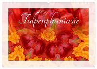 Tulpenphantasie (Wandkalender 2025 DIN A2 quer), CALVENDO Monatskalender