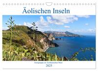 Äolische Inseln (Wandkalender 2025 DIN A4 quer), CALVENDO Monatskalender