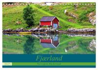 Fjærland - Norwegens Bücherstadt (Wandkalender 2025 DIN A4 quer), CALVENDO Monatskalender