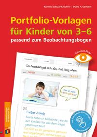Portfolio-Vorlagen für Kinder von 3–6 - passend zum Beobachtungsbogen