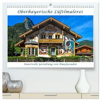 Oberbayerische Lüftlmalerei (hochwertiger Premium Wandkalender 2026 DIN A2 quer), Kunstdruck in Hochglanz