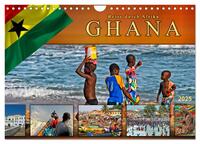 Reise durch Afrika - Ghana (Wandkalender 2025 DIN A4 quer), CALVENDO Monatskalender