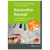 Vorderes Coverbild Barrierefrei-Konzept - mit E-Book (PDF)