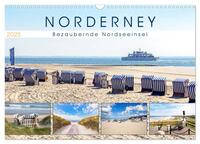 NORDERNEY Bezaubernde Nordseeinsel (Wandkalender 2025 DIN A3 quer), CALVENDO Monatskalender