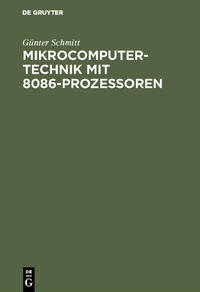Vorderes Coverbild Mikrocomputertechnik mit 8086-Prozessoren