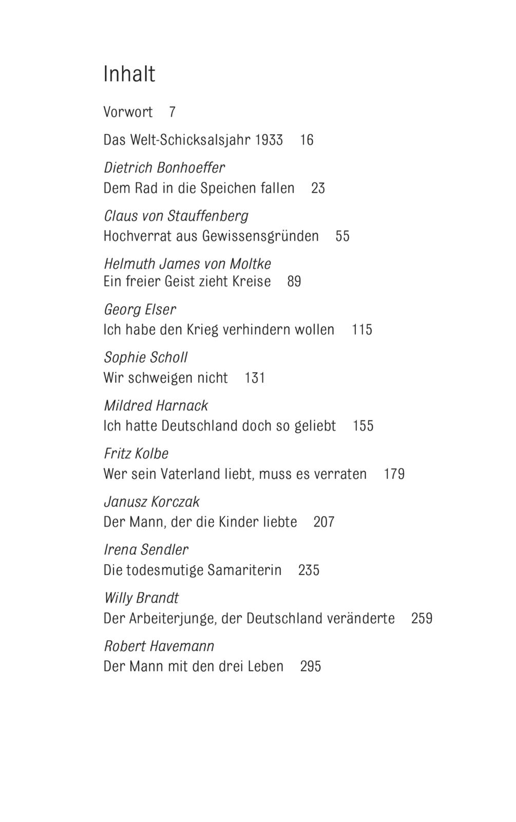 Beispielinhalt (Bild) Mutige Menschen