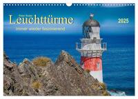 Leuchtürme - immer wieder faszinierend (Wandkalender 2025 DIN A3 quer), CALVENDO Monatskalender