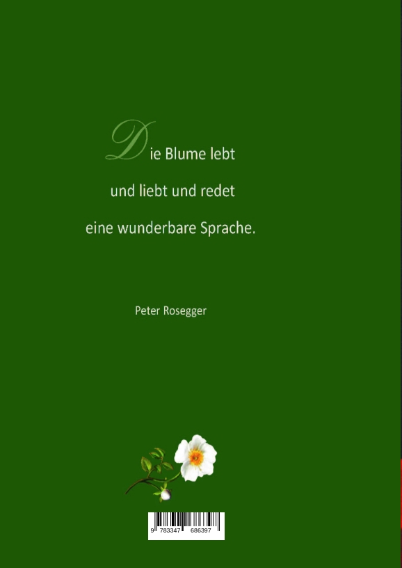 Rückseitencover Blumen flüstern sanft mir zu