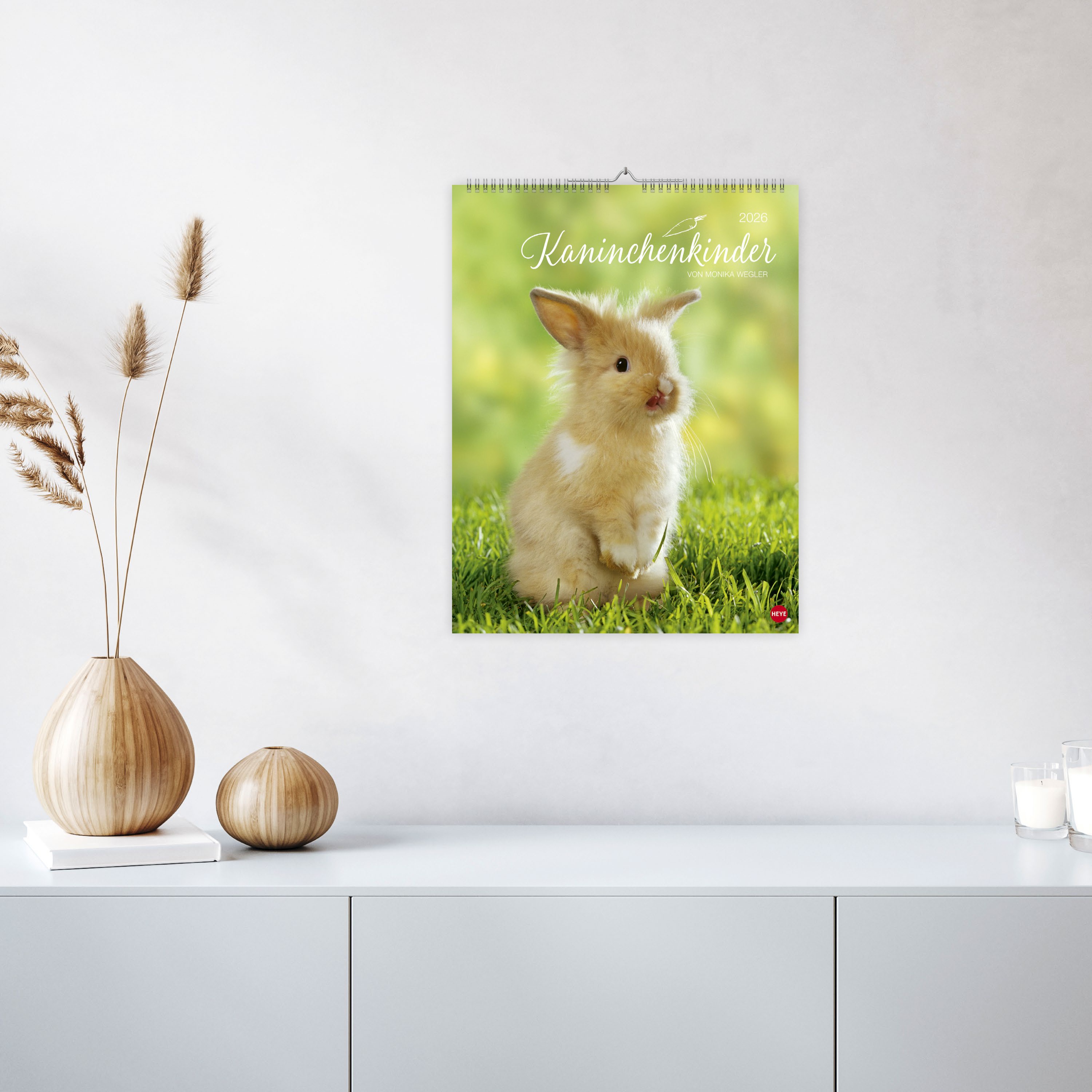 Kaninchenkinder Posterkalender 2026