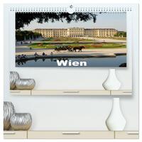 Wien (hochwertiger Premium Wandkalender 2026 DIN A2 quer), Kunstdruck in Hochglanz