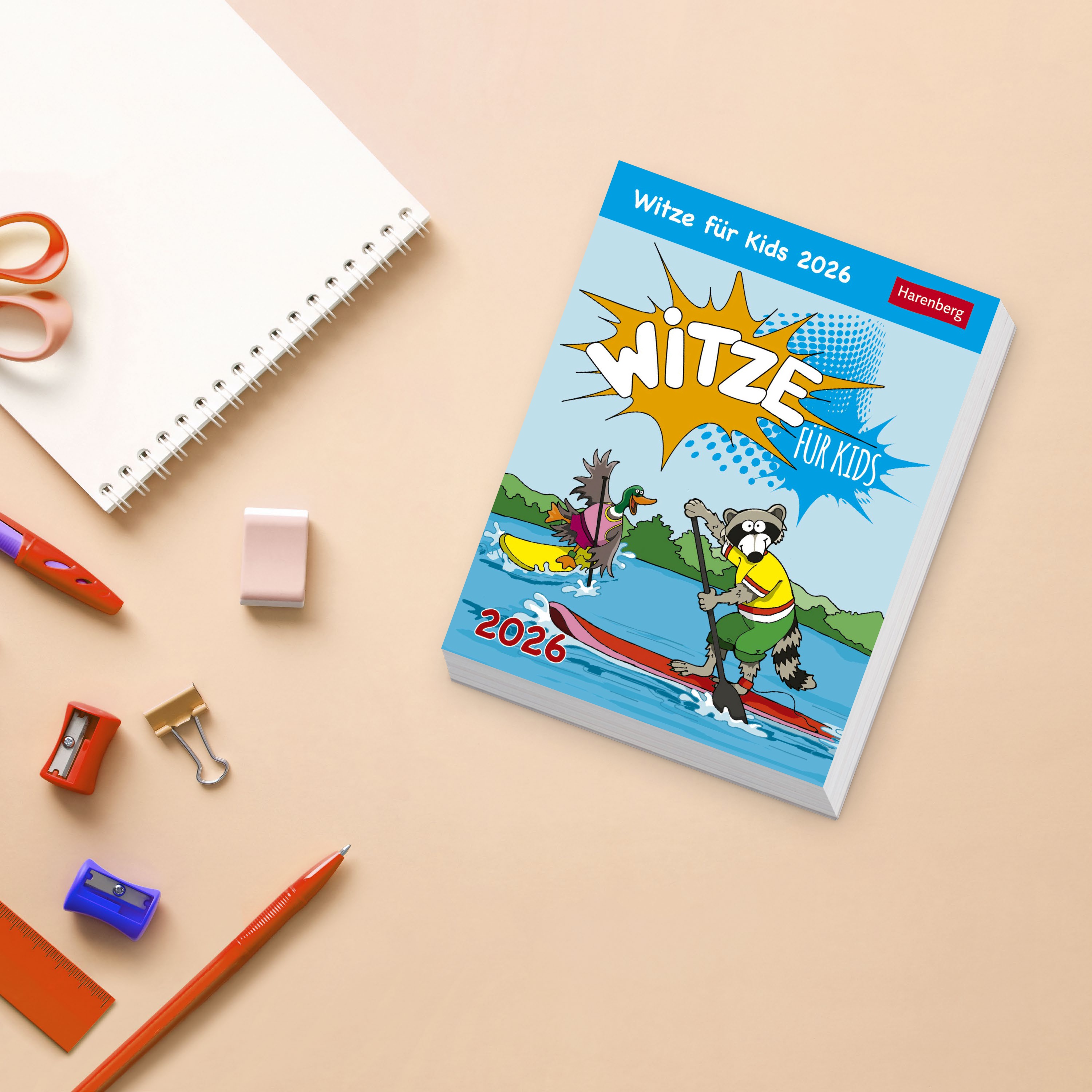Witze für Kids Tagesabreißkalender 2026