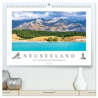 Neuseeland - Von Auckland nach Queenstown (hochwertiger Premium Wandkalender 2025 DIN A2 quer), Kunstdruck in Hochglanz