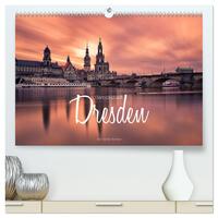Barockstadt Dresden (hochwertiger Premium Wandkalender 2026 DIN A2 quer), Kunstdruck in Hochglanz