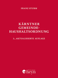 Kärntner Gemeinde Haushaltsordnung