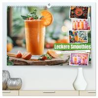 Leckere Smoothies (hochwertiger Premium Wandkalender 2026 DIN A2 quer), Kunstdruck in Hochglanz