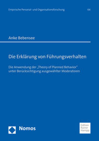 Vorderes Coverbild Die Erklärung von Führungsverhalten