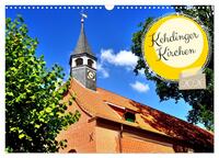 Kehdinger Kirchen (Wandkalender 2026 DIN A3 quer), CALVENDO Monatskalender