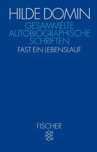 Vorderes Coverbild Gesammelte autobiographische Schriften