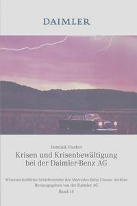 Vorderes Coverbild Krisen und Krisenbewältigung bei der Daimler-Benz AG