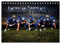 American Football - Athleten (Tischkalender 2025 DIN A5 quer), CALVENDO Monatskalender