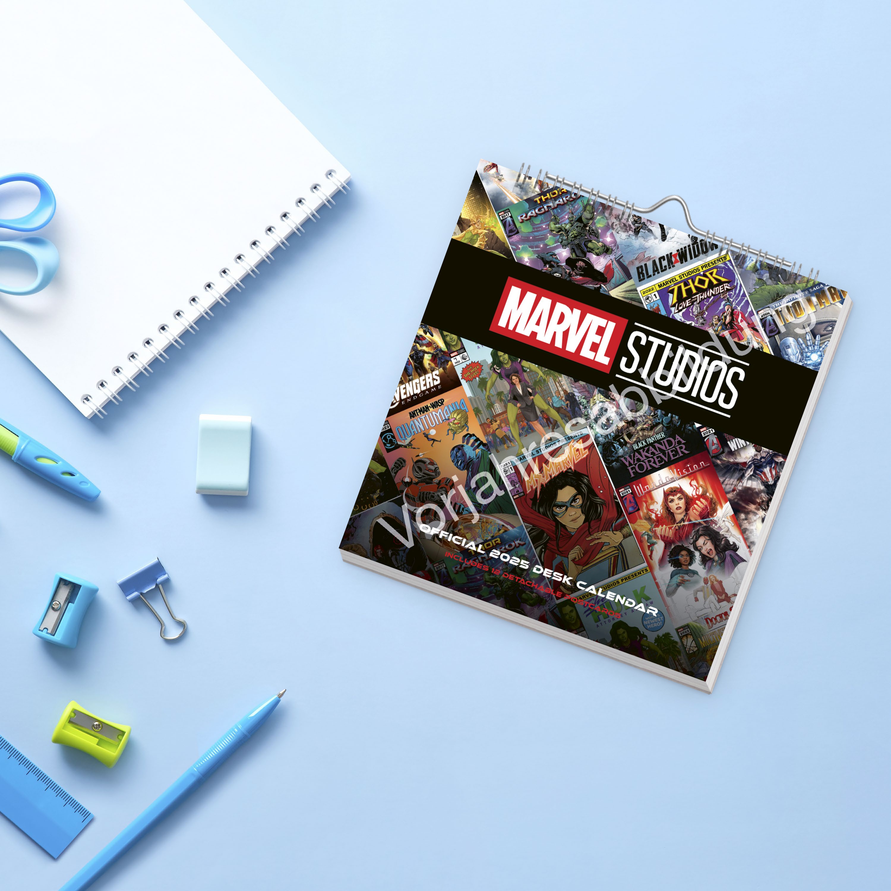 Marvel Postkartenkalender 2026