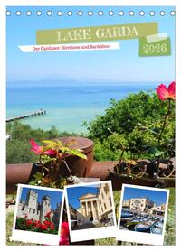 LAKE GARDA DerGardasee: Sirmione und Bardolino (Tischkalender 2026 DIN A5 hoch), CALVENDO Monatskalender