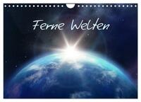 Ferne Welten (Wandkalender 2025 DIN A4 quer), CALVENDO Monatskalender