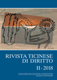 Rivista ticinese di diritto II-2018