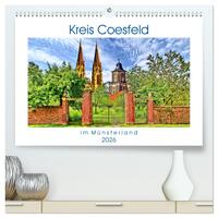 Kreis Coesfeld im Münsterland - Stadt Land Fluß (hochwertiger Premium Wandkalender 2026 DIN A2 quer), Kunstdruck in Hochglanz