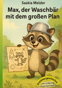 Erstlesergeschichte: Max der Waschbär mit dem großen Plan und eine weitere Geschichte (ab 6-8 Jahren)