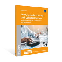 Vorderes Coverbild Lohn, Lohnabrechnung und Lohndeklaration