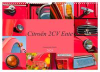 Citroën 2 CV Ente - Faszinierende Details (Wandkalender 2026 DIN A3 quer), CALVENDO Monatskalender