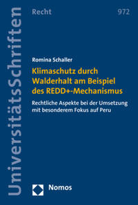Klimaschutz durch Walderhalt am Beispiel des REDD+-Mechanismus